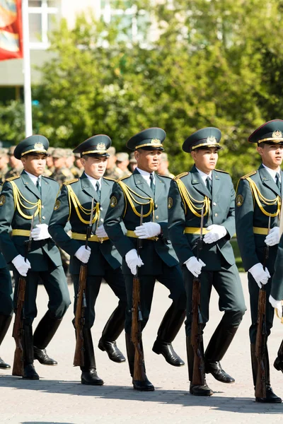 Petropavlovsk Mayo 2016 Fiesta Pública Día Del Defensor Patria Celebrado —  Fotos de Stock