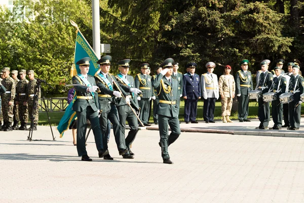 Petropavlovsk Mayo 2016 Fiesta Pública Día Del Defensor Patria Celebrado — Foto de Stock