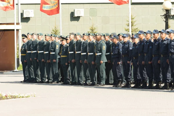 Petropavlovsk Mayıs 2016 Resmi Tatil Defender Vatan Günün Kazakistan Mayıs — Stok fotoğraf