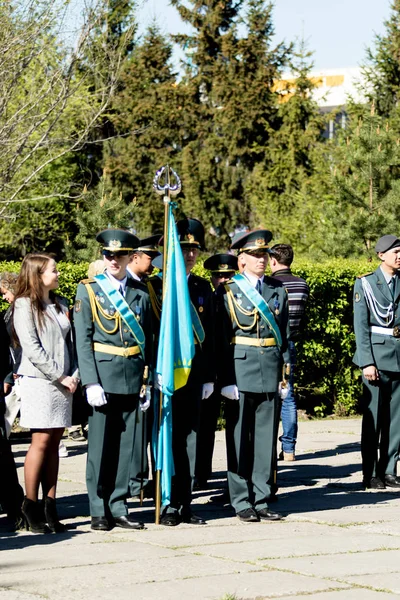 Petropavlovsk Kazakhstan Mai 2016 Jour Victoire Mai 2016 Petropavlovsk Kazakhstan — Photo