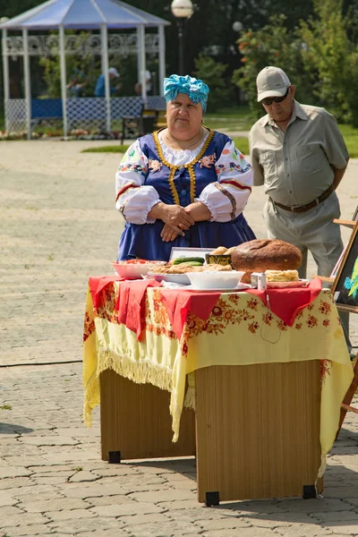 Petropavlovsk Kazakhstan Juli 2016 Festival Tahun Wilayah Kazakhstan Utara Orang — Stok Foto