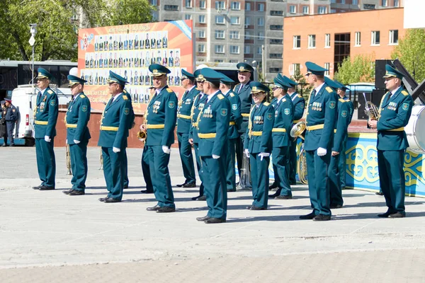 Petropavlovsk Kasachstan Mai 2016 Tag Des Sieges Mai 2016 Petropavlovsk — Stockfoto