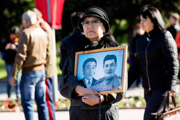 Petropavlovsk 9 Mayıs 2016: sakinleri unutulmaz Alayı 