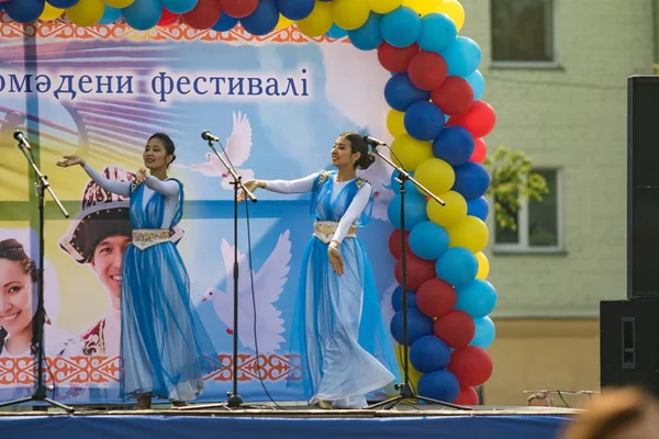 Petropavlovsk Kazachstán Července 2016 Festival Let Regionu Severní Kazachstán Etnické — Stock fotografie