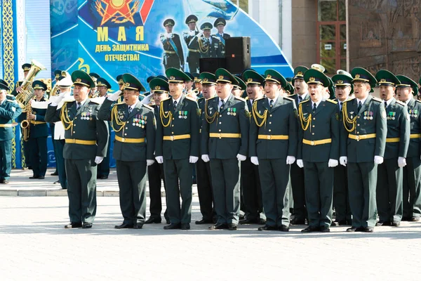 Petropavlovsk Maio 2016 Feriado Defensor Dia Pátria Celebrado Dia Maio — Fotografia de Stock