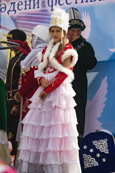 Petropavlovsk Kazakstan Juli 2016 Festival Regionen Norra Kazakstan Massa Firande — Stockfoto