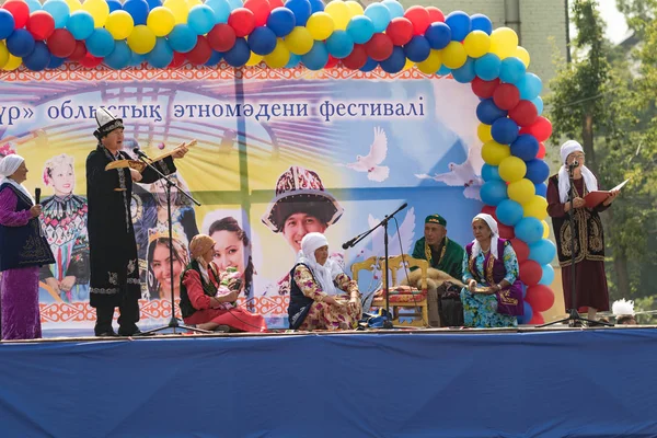 Petropavlovsk Kazachstan Juli 2016 Festival Jaar Regio Noord Kazachstan Massale — Stockfoto