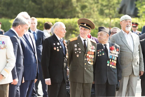 Petropavlovsk Mayo 2016 Fiesta Pública Día Del Defensor Patria Celebrado — Foto de Stock