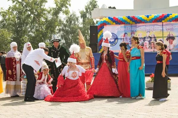 Petropavlovsk Kazakistan Luglio 2016 Festival Anni Della Regione Del Kazakistan — Foto Stock