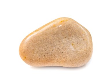 izole beyaz bir arka plan üzerinde renkli düz taş