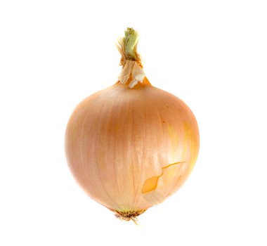 Beyaz arka planda izole sarı ampul