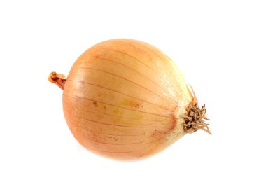 Beyaz arka planda izole sarı ampul