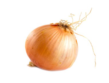 Beyaz arka planda izole sarı ampul