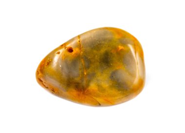 izole beyaz bir arka plan üzerinde renkli düz taş