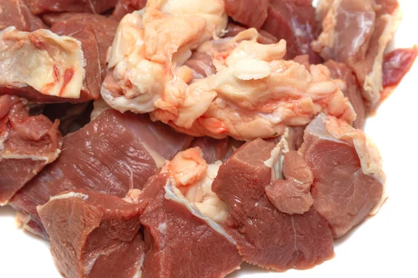 Meat Pieces Raw Meat — Stock Photo, Image