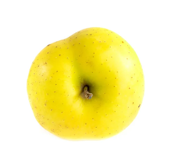 Manzana Madura Sobre Fondo Blanco Aislado — Foto de Stock