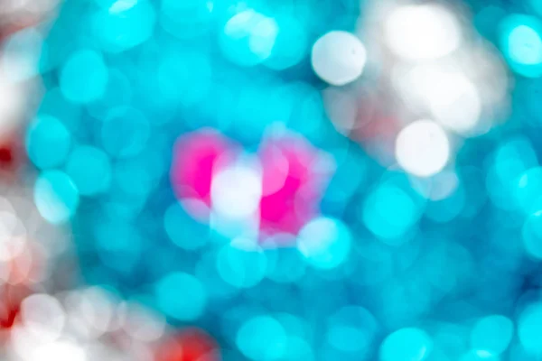 Abstract Multicolored Bokeh Circular Facula Bokeh Blurred Color Light Can — Stock Photo, Image