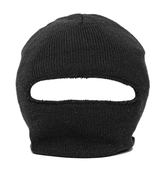 Men Black Beanie Hat — Stock Photo, Image