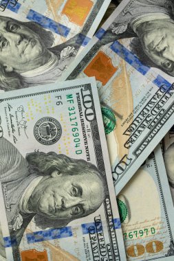 para 100 dolar faturaları bir arka plan iş olarak