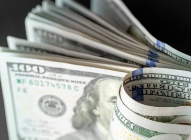 para 100 dolar faturaları bir arka plan iş olarak