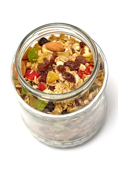 Granola Glasburk — Stockfoto