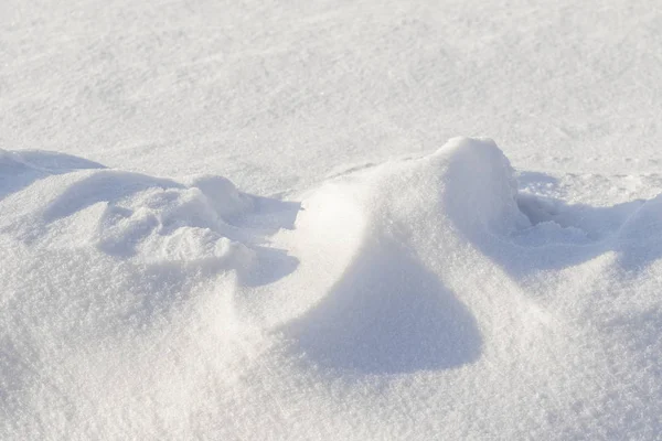 Snöiga Landskap Vintern Snöar Som Bakgrund — Stockfoto
