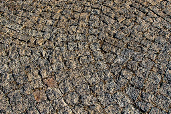 Cobblestones Pattern Viewed Full Frame Texture Background — Stock Photo, Image