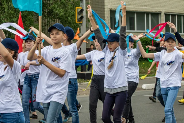 Petropavlovsk Kazachstan Juni 2019 Internationale Dag Van Het Kind Parade — Stockfoto