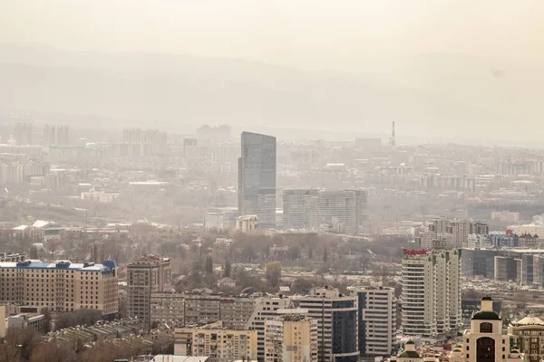 Almaty Kasachstan März 2019 Moderne Architektur Almaty Kasachstan Blick Von — Stockfoto