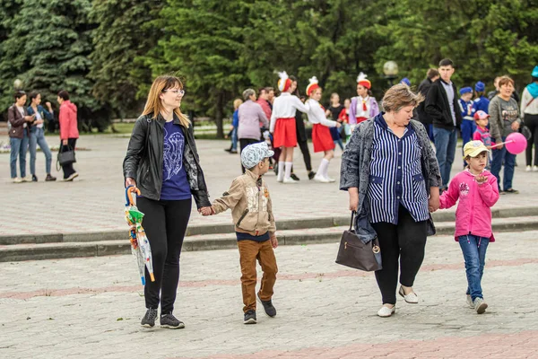 Petropavlovsk Kazachstan Juni 2019 Internationale Dag Van Het Kind Parade — Stockfoto