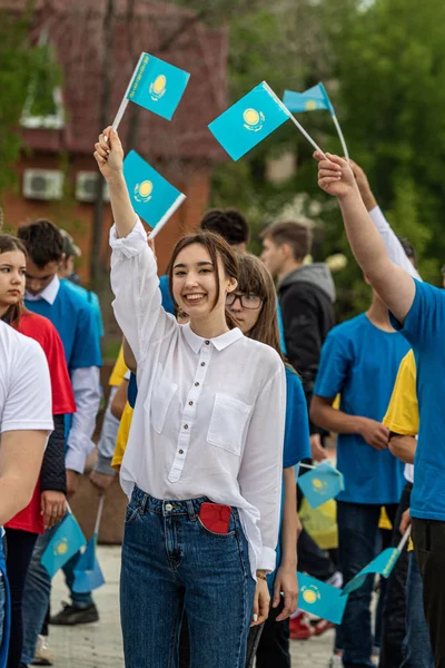 Petropavlovsk Kazachstan Juni 2019 Internationale Dag Van Het Kind Parade — Stockfoto