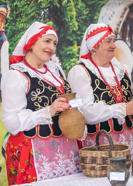 Petropavlovsk Kazachstán 2019 Písně Tance Národních Kostýmech Obyvatel Kazachstánu Května — Stock fotografie