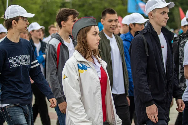 Petropavlovsk Kazachstan Juni 2019 Internationale Dag Van Het Kind Parade — Stockfoto