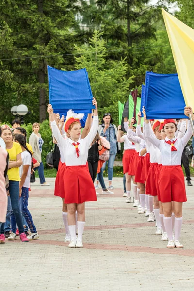 Petropavlovsk Kazachstan Juni 2019 Internationale Dag Van Het Kind Parade — Stockfoto