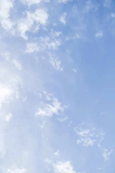 Blue sky as a background on a clear day.