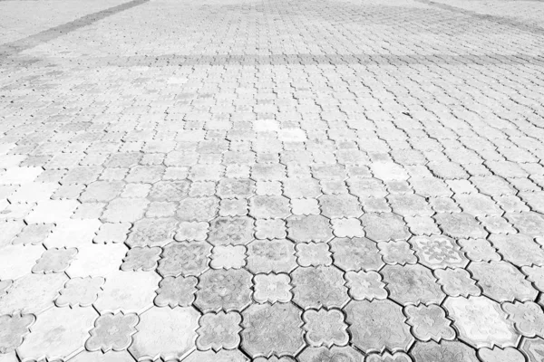 Pavés Béton Texture Fond Rue — Photo