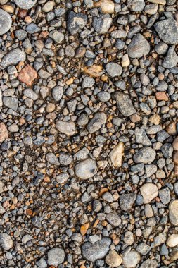 Yuvarlak deniz çakıl arka plan.