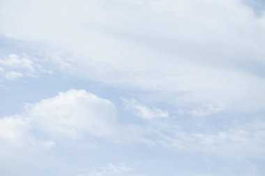 Açık bir günde bir arka plan olarak mavi gökyüzü.