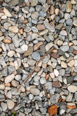 Yuvarlak deniz çakıl arka plan.