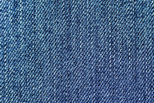 Jeans Textur Blauer Stoff Baumwollstoff Hintergrund — Stockfoto