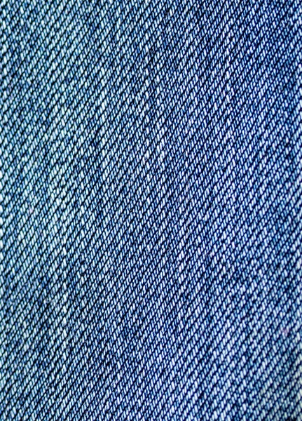 Jeans Textur Blå Tyg Bomull Material Bakgrund — Stockfoto