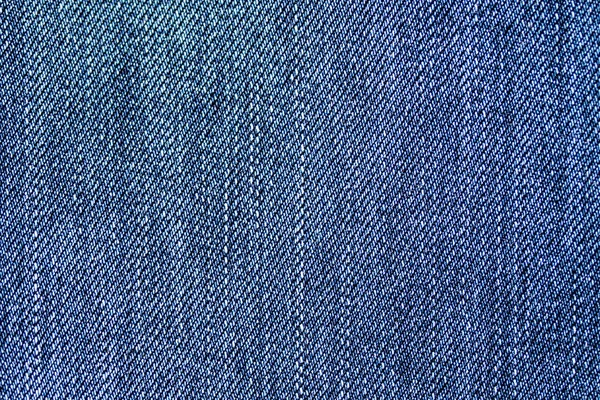 Jeans Textur Blå Tyg Bomull Material Bakgrund — Stockfoto