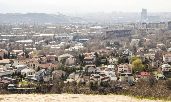 Almaty Kazachstan Maart 2019 Moderne Architectuur Almaty Stad Kazachstan Uitzicht — Stockfoto