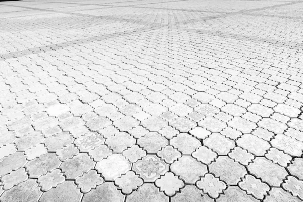 Concrete Pavers Street Background Texture — Stock Photo, Image