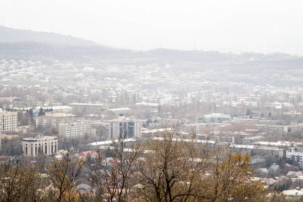 Almaty Kazahsztán Március 2019 Modern Építészet Almaty Városában Kazahsztán Megtekintés — Stock Fotó