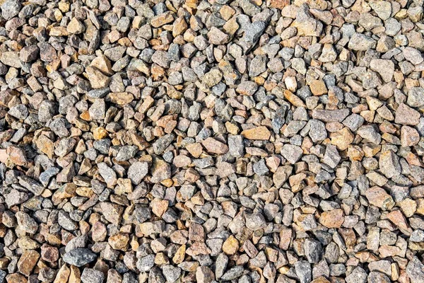 Pebble Texture Small Pebbles Gravel Building Material Trash — Stock Photo, Image