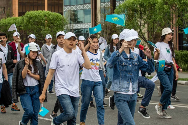 Petropavlovsk Kazachstan Juni 2019 Internationale Dag Van Het Kind Parade — Stockfoto