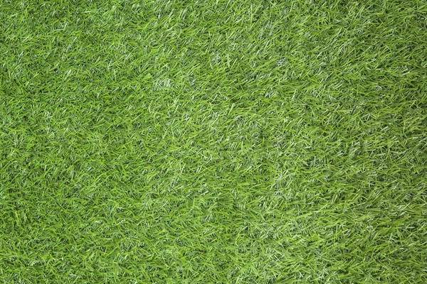 緑の草のテクスチャ サッカーのための人工芝を持つフィールド — ストック写真
