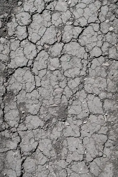 背景裂开的地球 黑色的地球纹理 — 图库照片