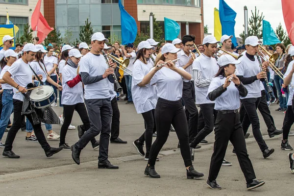 Petropavlovsk Kazachstan Juni 2019 Internationale Dag Van Het Kind Parade — Stockfoto